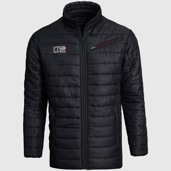 Puffer Jacket Full Sleeves | BLACK - FTS