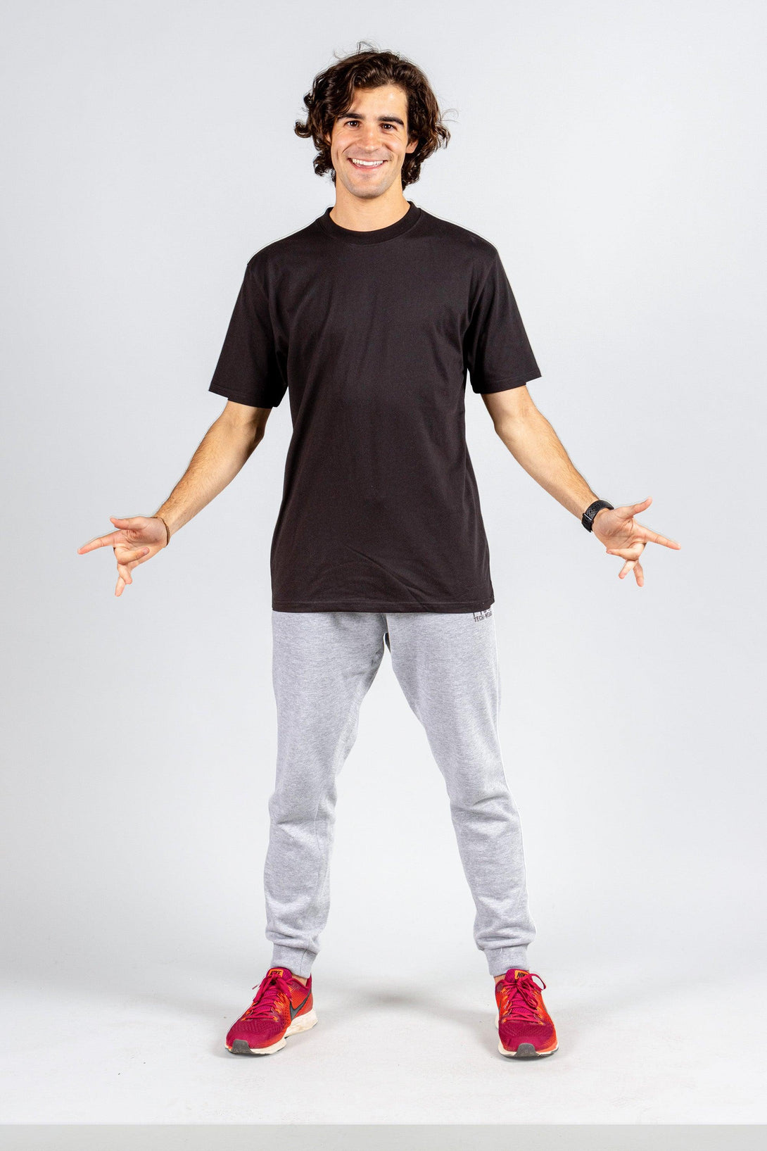 Long & Tall T-Shirts | BLACK - WHITE - CHARCOAL - FTS