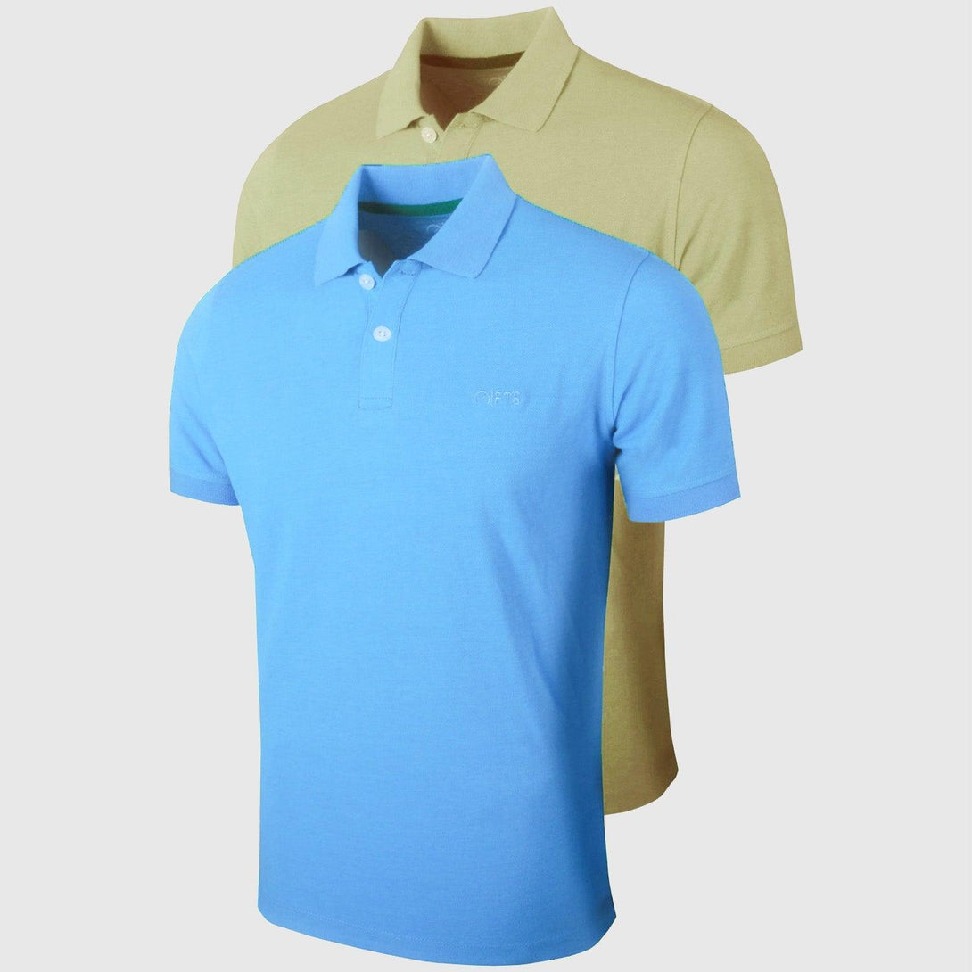 Polo T-Shirt LIGHT BLUE - SEA-GREEN - FTS