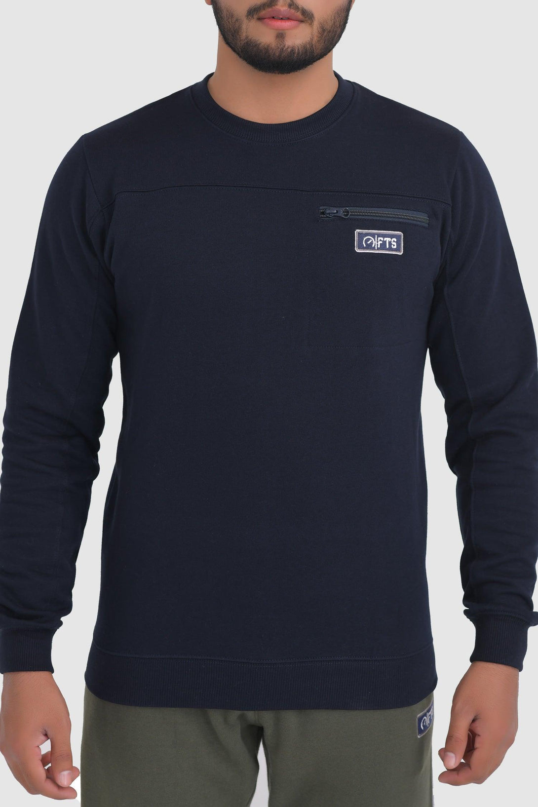 Sweatshirts GREY - NAVY - Pack of 2 - FTS
