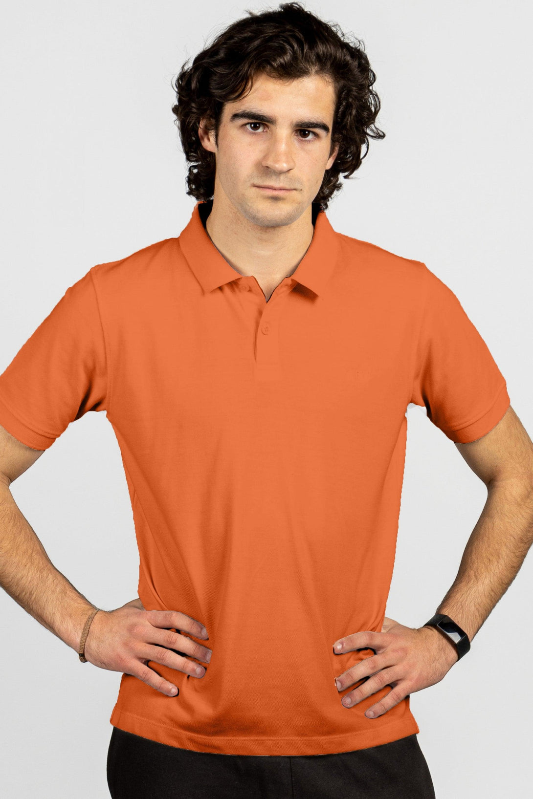 Polo T-Shirt YELLOW - ORANGE - FTS