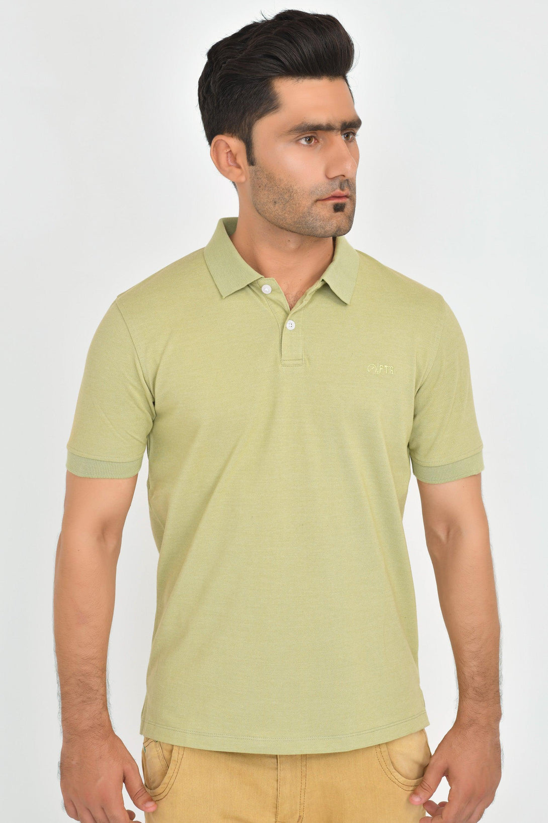 Polo T-Shirt LIGHT BLUE - SEA-GREEN - FTS