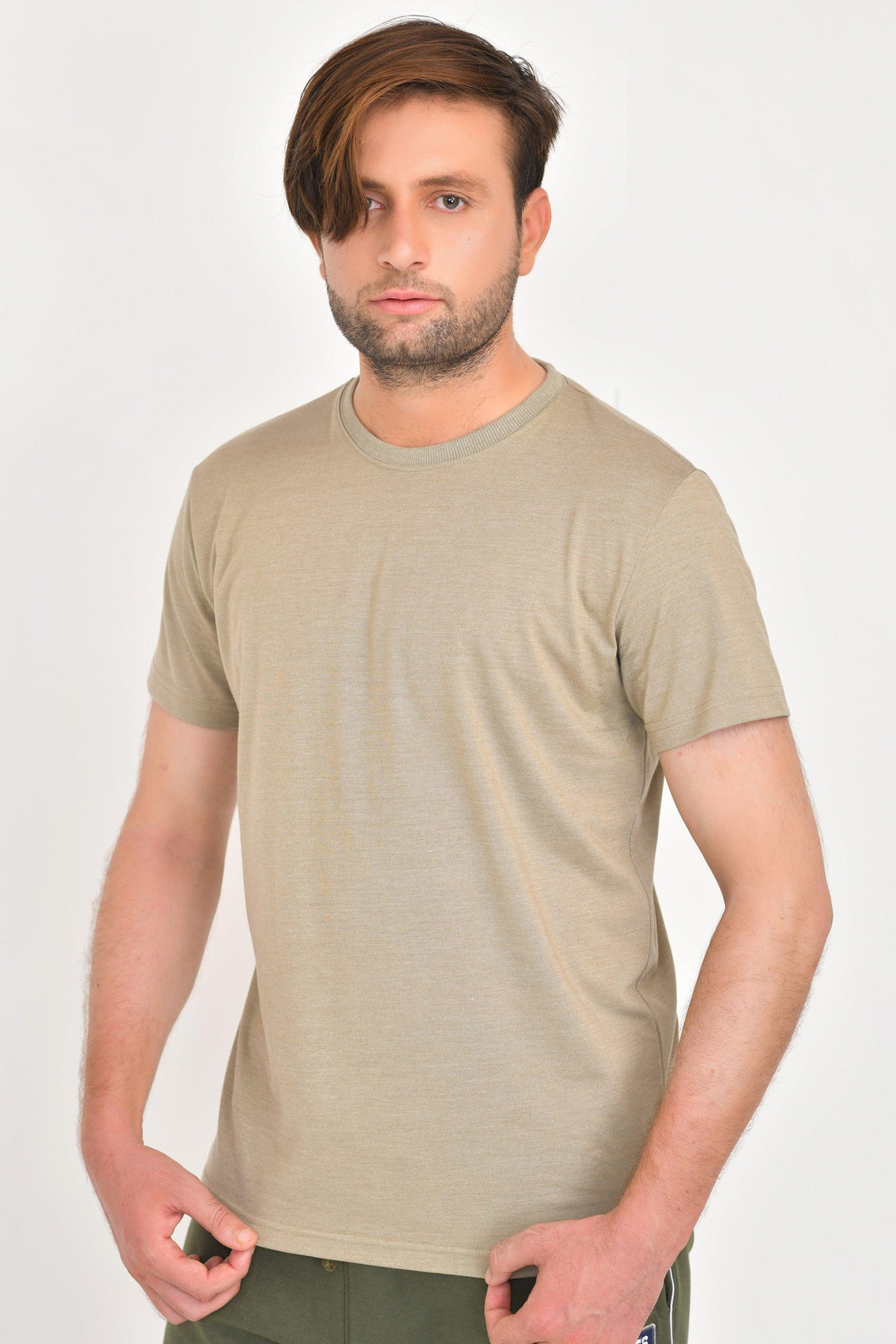 Round Neck T-Shirts | LAGOON - SLATE - STONE - Pack of 3 - FTS