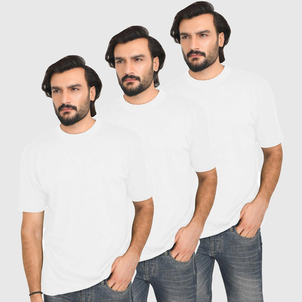 Long & Tall T-Shirts | WHITE - FTS