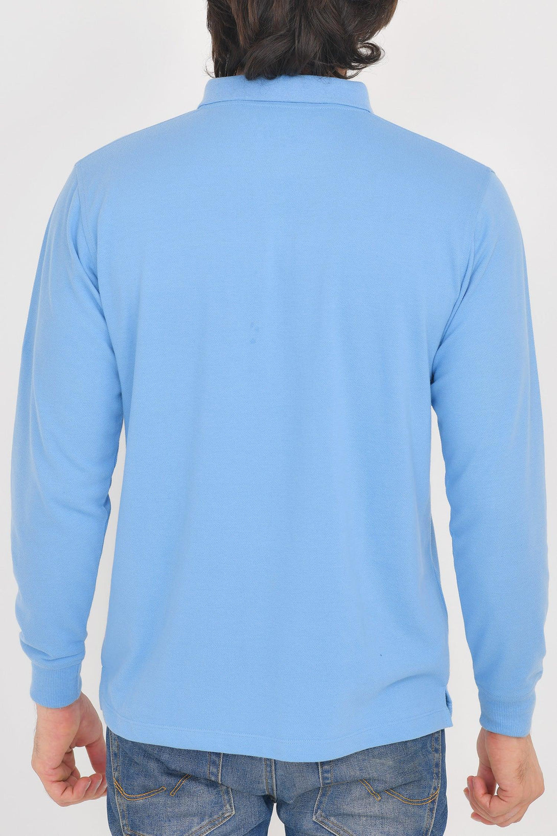 Polo Full Sleeve - Lite Blue - Sea Green - Pack of 2 - FTS