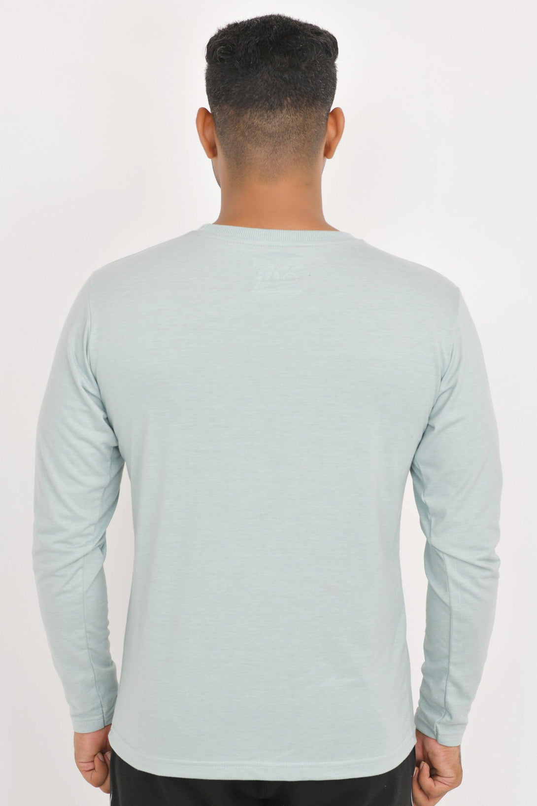 Long Sleeve Round Neck T-Shirts | TAN - SLATE - AQUA - CHARCOAL - FTS