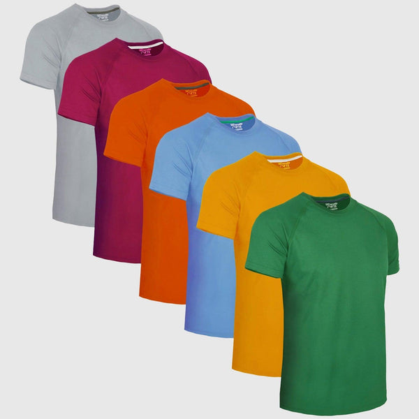 Performance T-Shirts | PASTEL ASSORTED Pack of 6 - FTS
